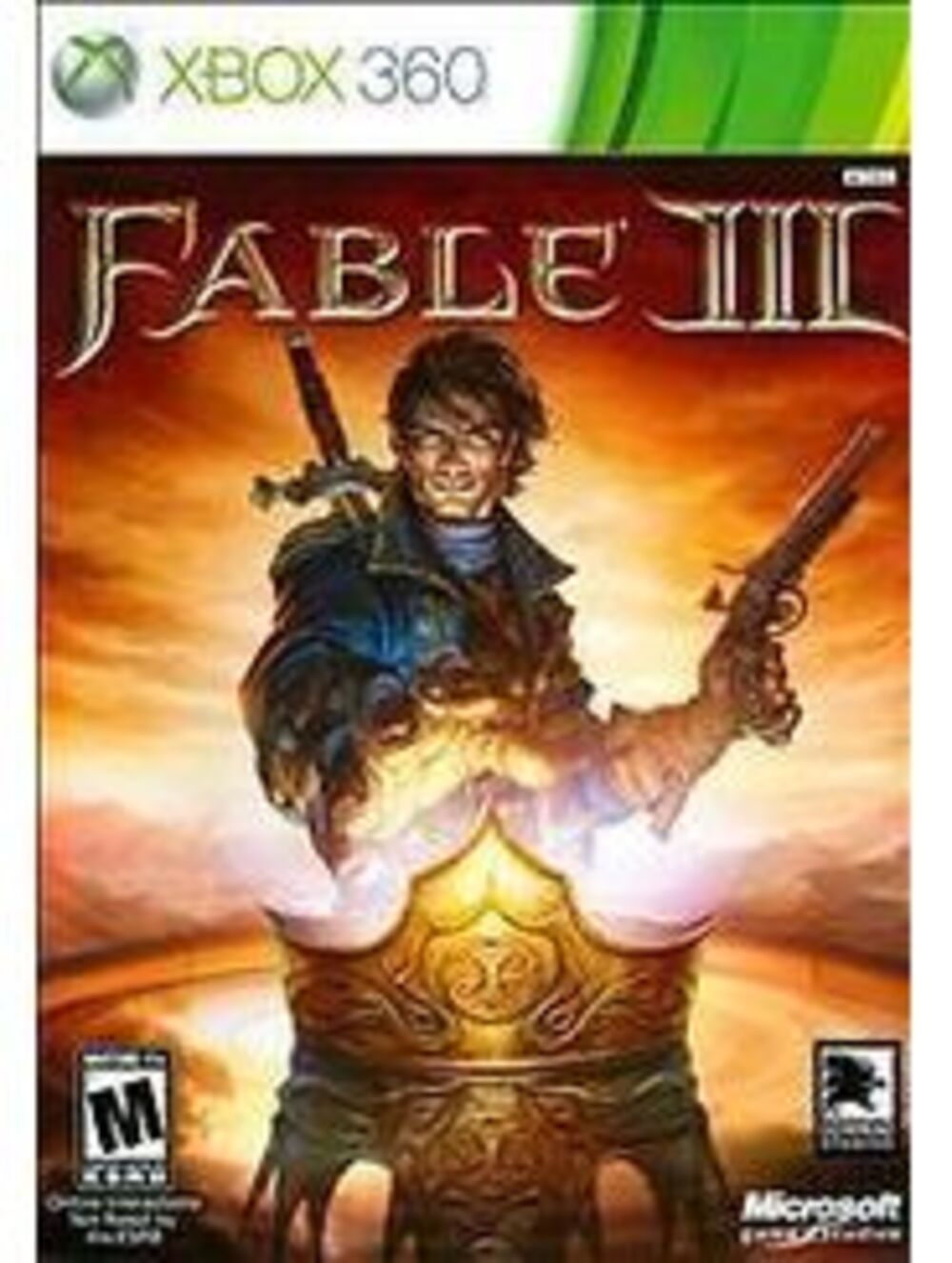Fable III (Xbox 360,) CIB. New Case. Tested. Resealed